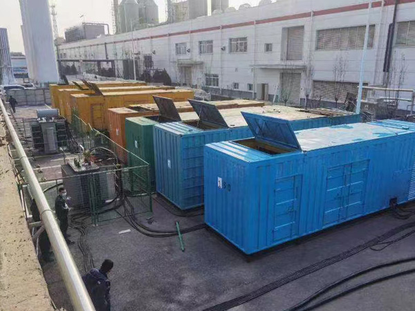 武威柴油发电机出租案例展示
